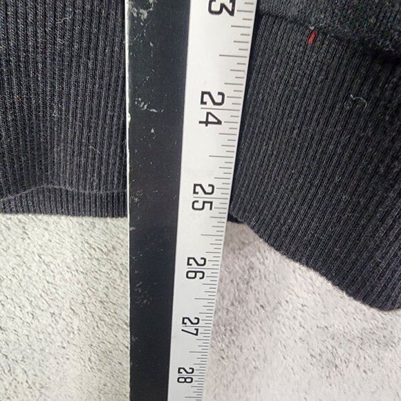 Mens Black & Red Guess Track Jacket Full Zip Long Sleeve Mock Neck Size M - Picture 10 of 11